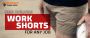 Get our durable work shorts for any job