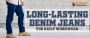 LONG-LASTING DENIM JEANS FOR DAILY WORKWEAR