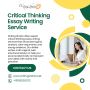 Buy Custom Critical Thinking Papers - Writing Sharks