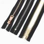 Customized Metal Zippers 15/20/30/40cm Closed-end Auto-lock 