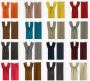Colorful Nylon Invisible Zippers | For Clothes, Skirts, Bedd