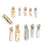 Custom 5# Zipper Slider No-lock Puller With Shiny Color Pull