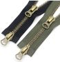 High Quality 5#8# Metal Zipper Double End Zipper Jacket Down