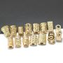 Metal Vertical Stopper for Down Clothing Accessories, Hoodie
