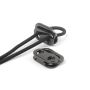 Custom 5mm 2-Hole Black Cord Lock Stopper for Bungee & Draws