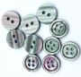Custom Engraved Logo Shirt Buttons Resin Polyester Plastic 