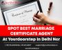 Spot Best Marriage Certificate Agent At Yourdoorstep Spot Best Marriage Certificate Agent At Yourdoorstep