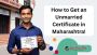 Guide on How to Get an Unmarried Certificate in M