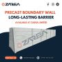 Precast Boundary Wall Available at Zarea Limited