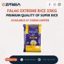 Falak Extreme Rice 25kg Available at Zarea Limited