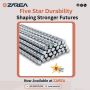 Five Star Steel (Grade 60) Now Available | Zarea Limited