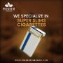 Manufacturing Super Slim Cigarettes