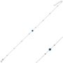 Unique Sleek Sterling Silver Anklets by Zehrai