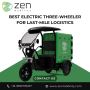 Best Electric Three-Wheeler for Last-Mile Logistics