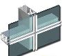 Curtain Wall Aluminium Profile - Zlinkage