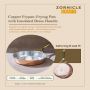 Buy Copper Frypan (Frying Pan) with Insulated Brass Handle